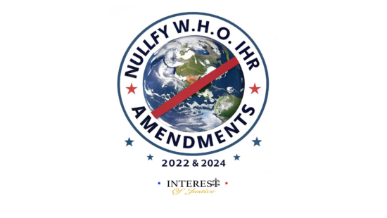 Nullify IHR Amendments